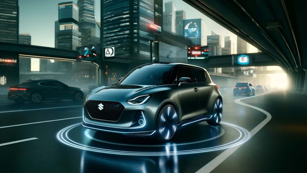 suzuki swift 4x4 futuriste conduite autonome monde futuriste garage aigle suzuki nouveautés automobiles 2025