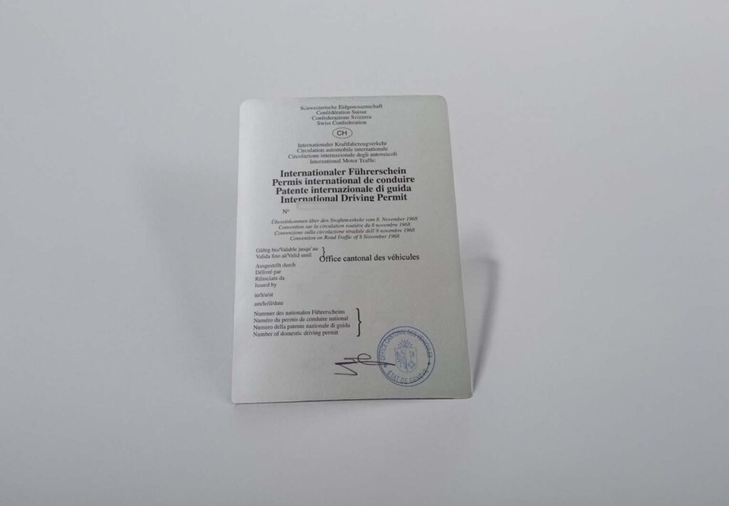 permis de conduire international suisse info garage suzuki aigle