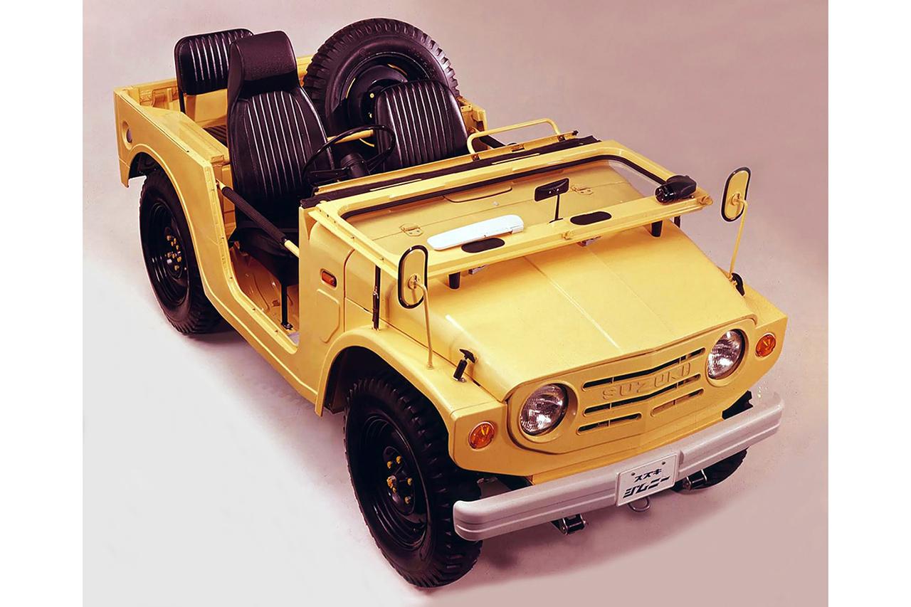 suzuki jimny 4x4 1970 voiture suzuki jaune
