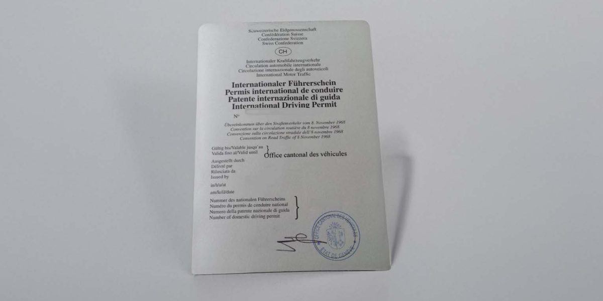 permis de conduire international suisse info garage suzuki aigle